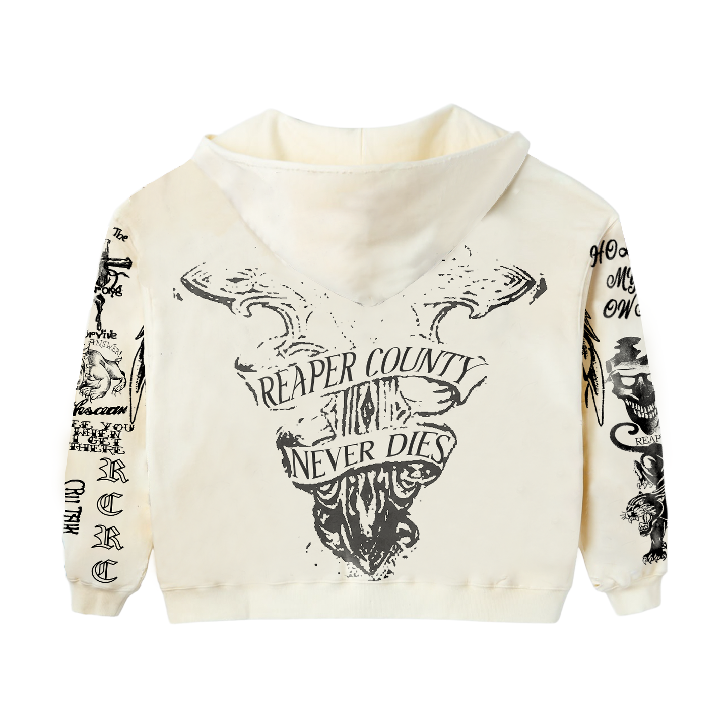 Denver Reapers Tattoo Hoodie