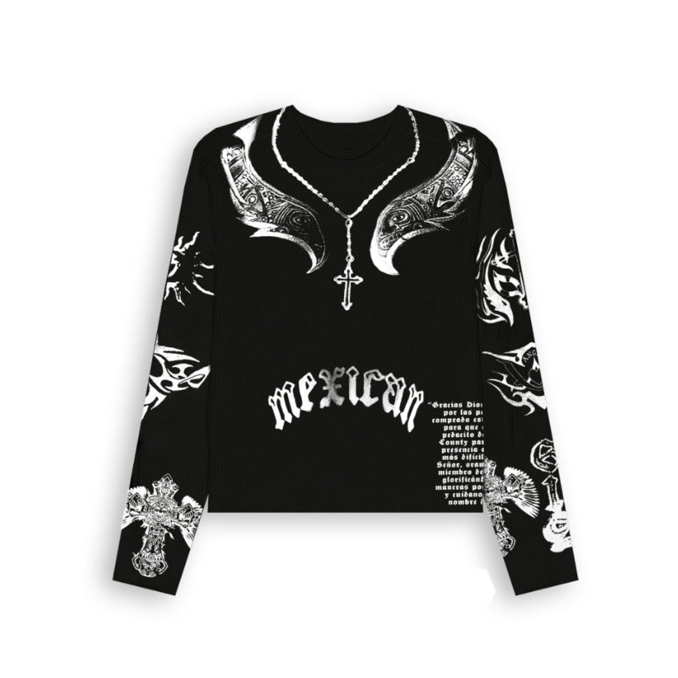 Rey Mysterio Tattoo Black Thermal